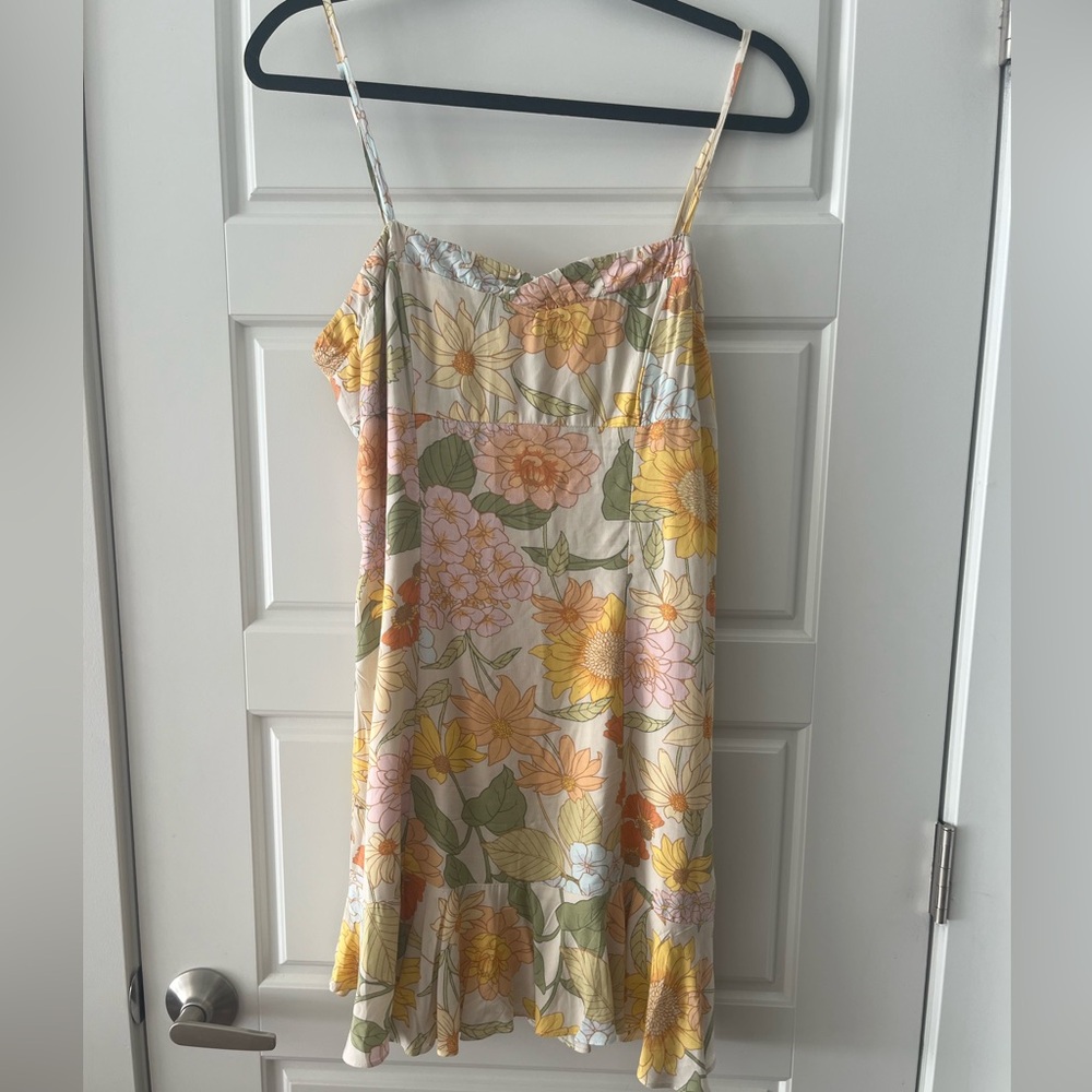 Floral Spaghetti Strap Dress